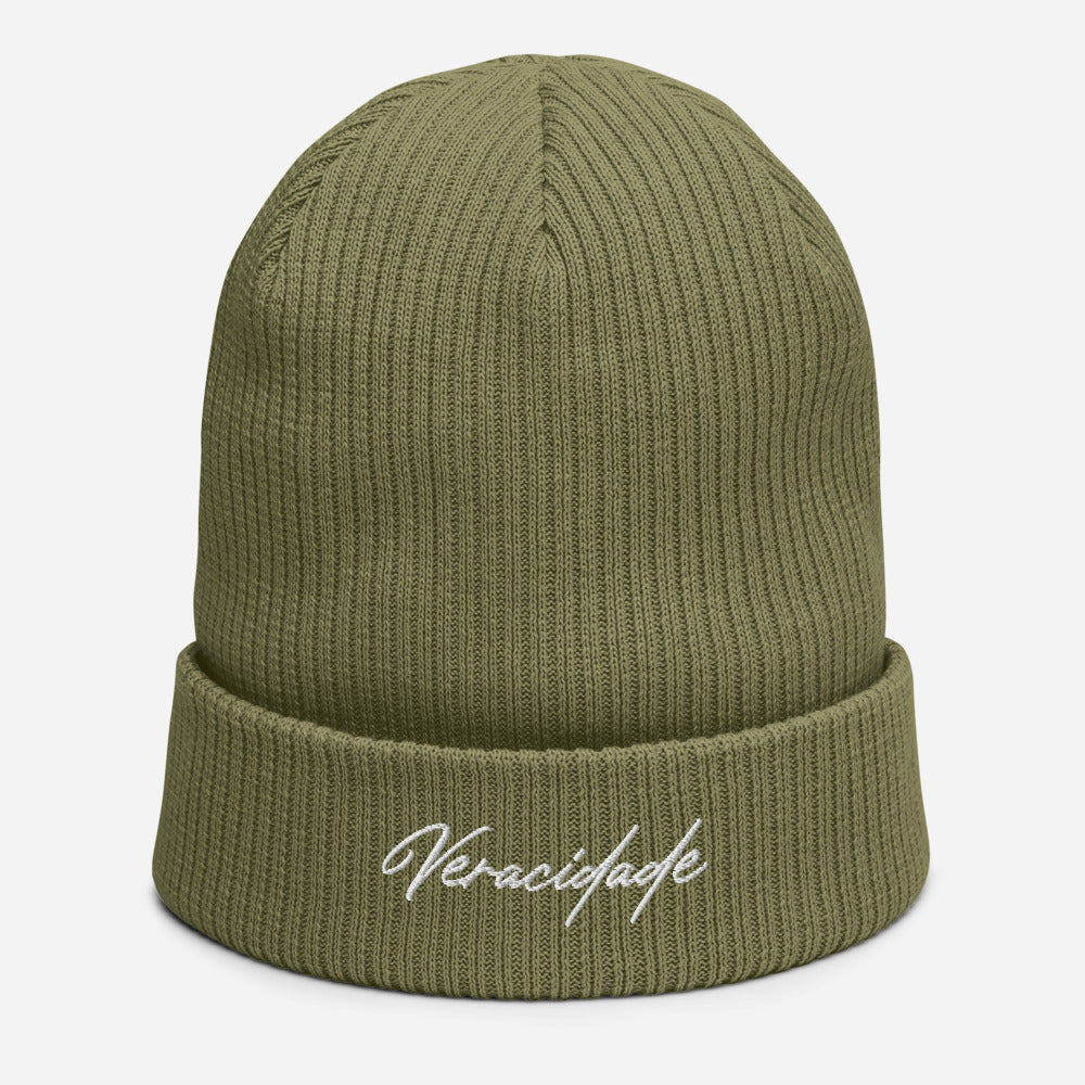 Veracidade Organic ribbed beanie