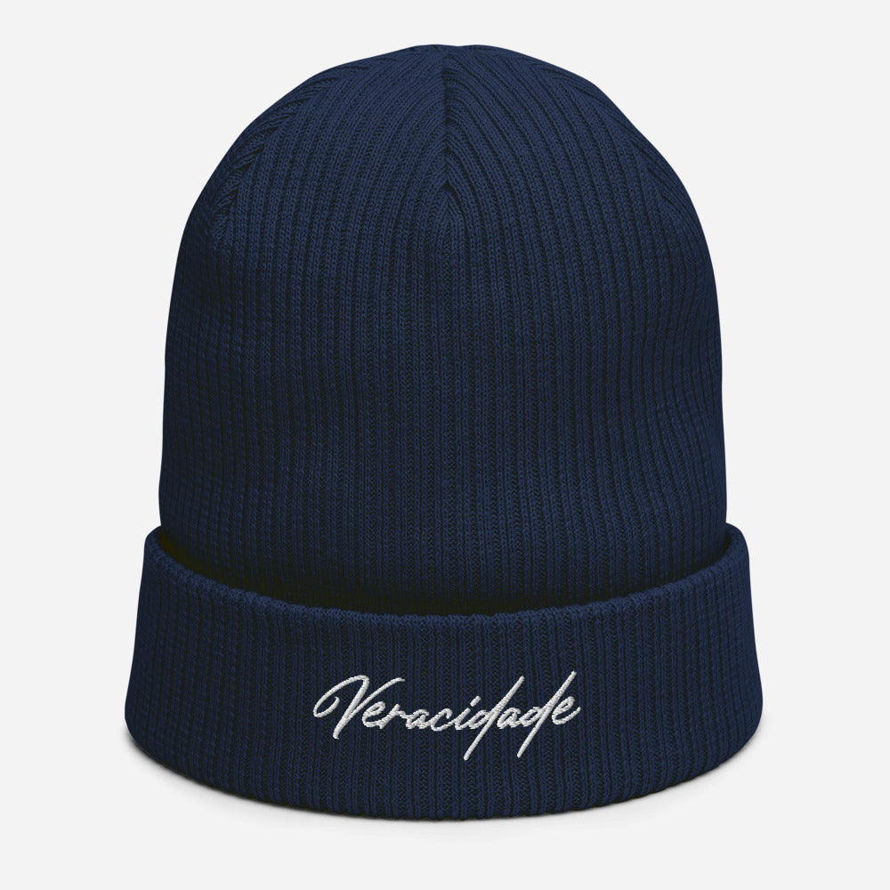 Veracidade Organic ribbed beanie