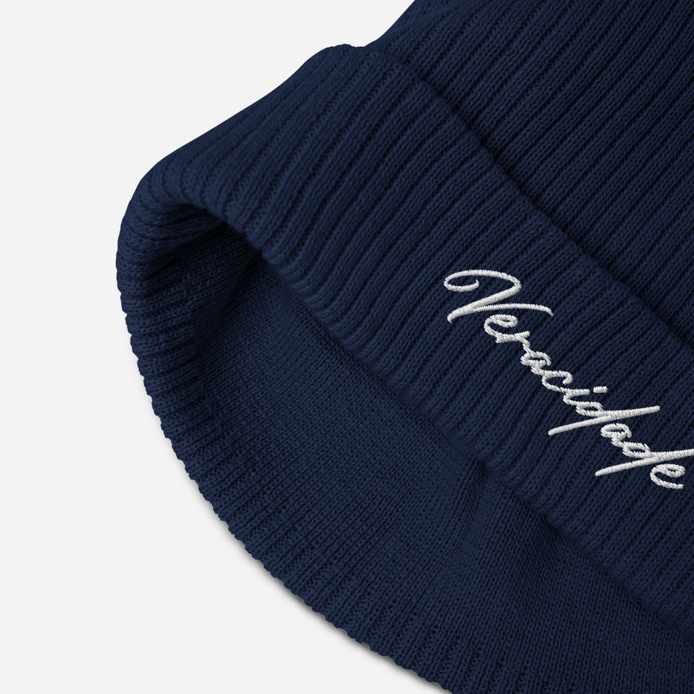 Veracidade Organic ribbed beanie